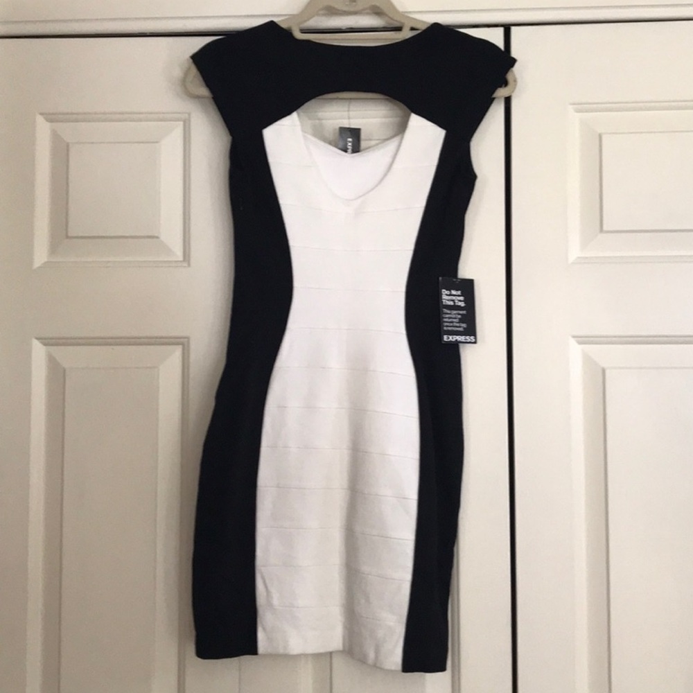 NWT Express Bodycon Dress - Picture 5 of 14